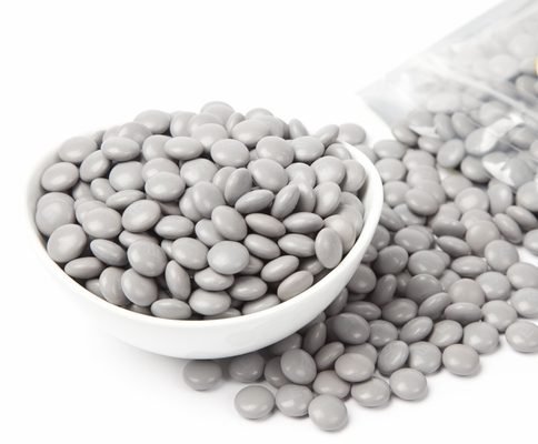 Silver M&M’s Candy