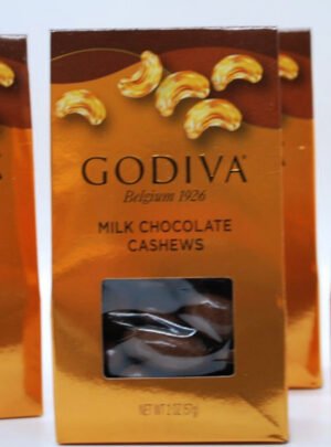 Godiva Milk Chocolate Cashews