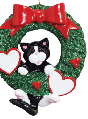 Kitten in Wreath 1338