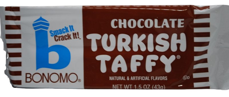 Bonomo’s Turkish Taffy – Chocolate